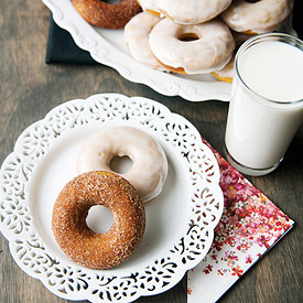 Baked Pumpkin Doughnuts