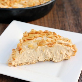 Salted Caramel Peanut Butter Pie