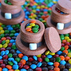 Pilgrim Hat Surprise Cookies