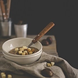 Creamy Chestnut and Celeriac Soup