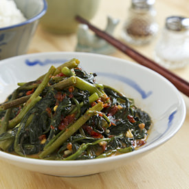 Stir Fry Spinach Water Spinach