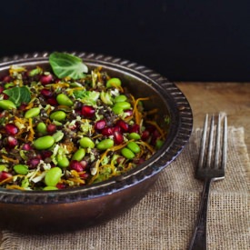 Shaved Brussels Sprout Salad