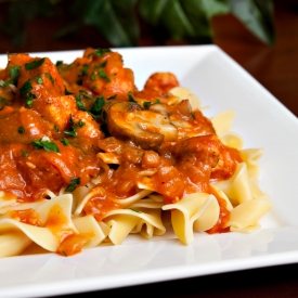 Paprika Chicken Stroganoff