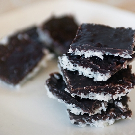 Chocolate Coconut Macaroon Bars