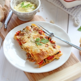 Veggie Lasagna with Mayo