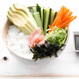 Vegan Sushi Bowl Recipe