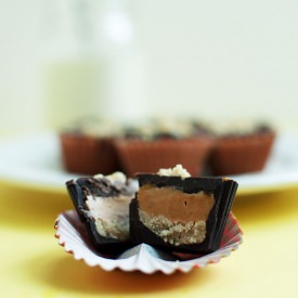 Pumpkin Pie Chocolate Cups