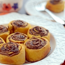 Pumpkin Cinnamon Roll