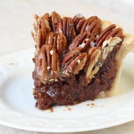 Caramel Chocolate Pecan Pie