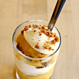 Pumpkin-Gingersnap Trifles