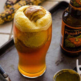 Double Pumpkin Beer Float