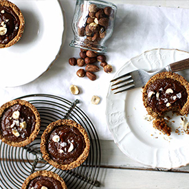 Spiced and Salted Pumpkin Pie Minis