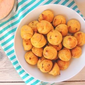 Pumpkin Chipotle Gougères