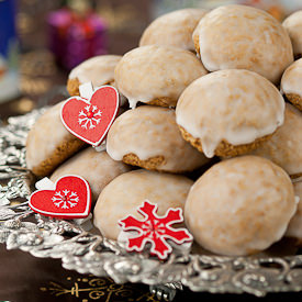 Round Gingerbread Cookies