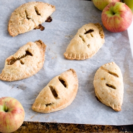 Individual Caramel Apple Pies