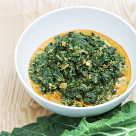 Creamed Collard Greens