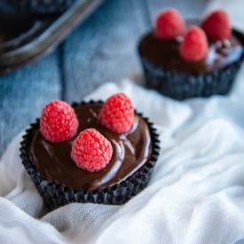 Chocolate Raspberry Cupcakes