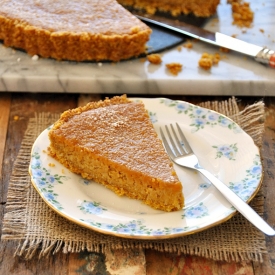 GF Pumpkin & Coconut Tart