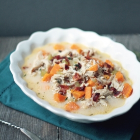 Smoky Bacon and Turkey Chowder