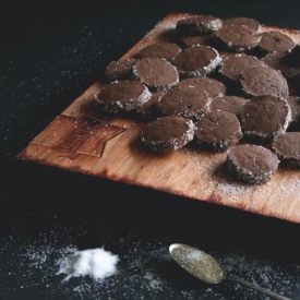 Salt & Pepper Cocoa Shortbread