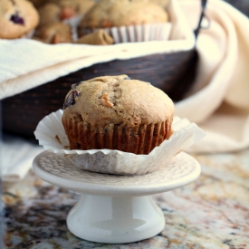 Spiced Muffins with Persimmons