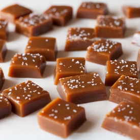 Chewy Salted Caramels