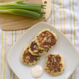 Loaded Mashed Potato Cakes