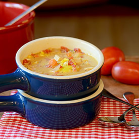 Creamy Mexican Turkey Soup