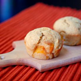 Peach and Apple Muffins