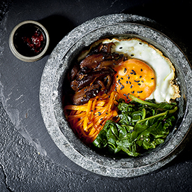 Mixed Vegetable Rice (Bibimbap)