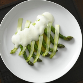 Asparagus Salad with Comté Foam