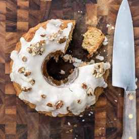 Apple Walnut Cake