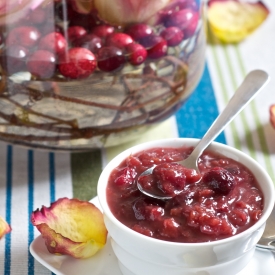 Cranberry Apricot Orange Chutney