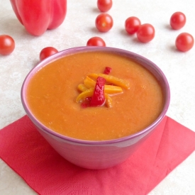 Roasted Bell Pepper & Tomato Soup