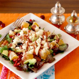 Winter Fruit & Feta Salad