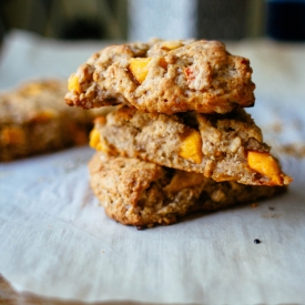 Oat + Persimmon Scones