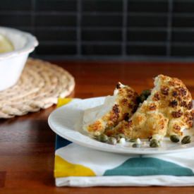 Lemony Roasted Cauliflower