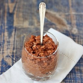 Chocolate Rice Pudding