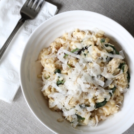 Poultry and Power Greens Risotto