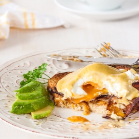 Vegetarian Eggs Benedict