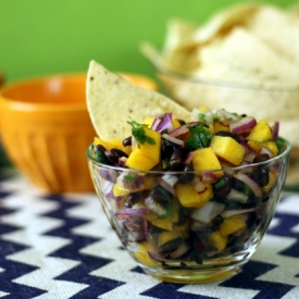 Mango Black Bean Salsa