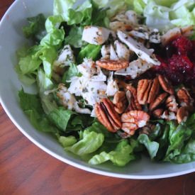 Leftover Turkey Detox Salad