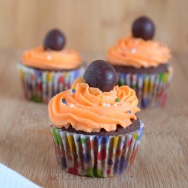 Mini Chocolate Cupcakes