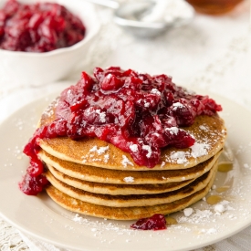 Cranberry Orange Pancakes