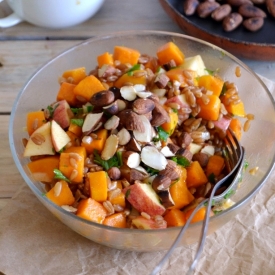 Butternut Squash and Spelt Salad