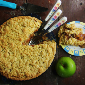 Apple Crumble Pie