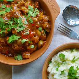 Slow Cooker Chicken with Chorizo