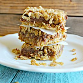 Cookie Butter Oatmeal Bars