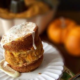 Pumpkin Cake French Toast