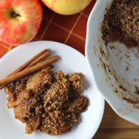 Gluten Free Apple Cobbler